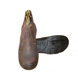 BOOT BROWN SLIP-ON ASSASSIN